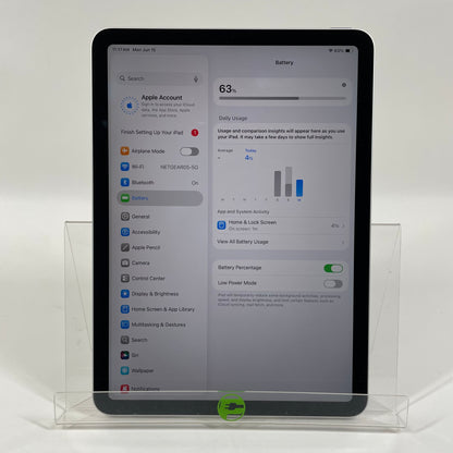 WiFi Only Apple iPad Air 4th Gen 64GB Silver MYFN2LL/A