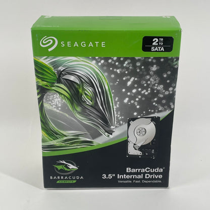 New Seagate 3.5" Barracuda 2TB SATA III 6Gbps HDD ST2000DM008