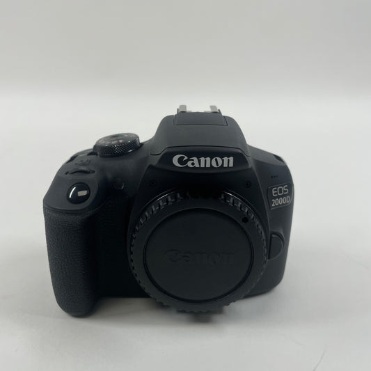 Canon EOS 2000D 24.1MP Digital SLR DSLR Camera
