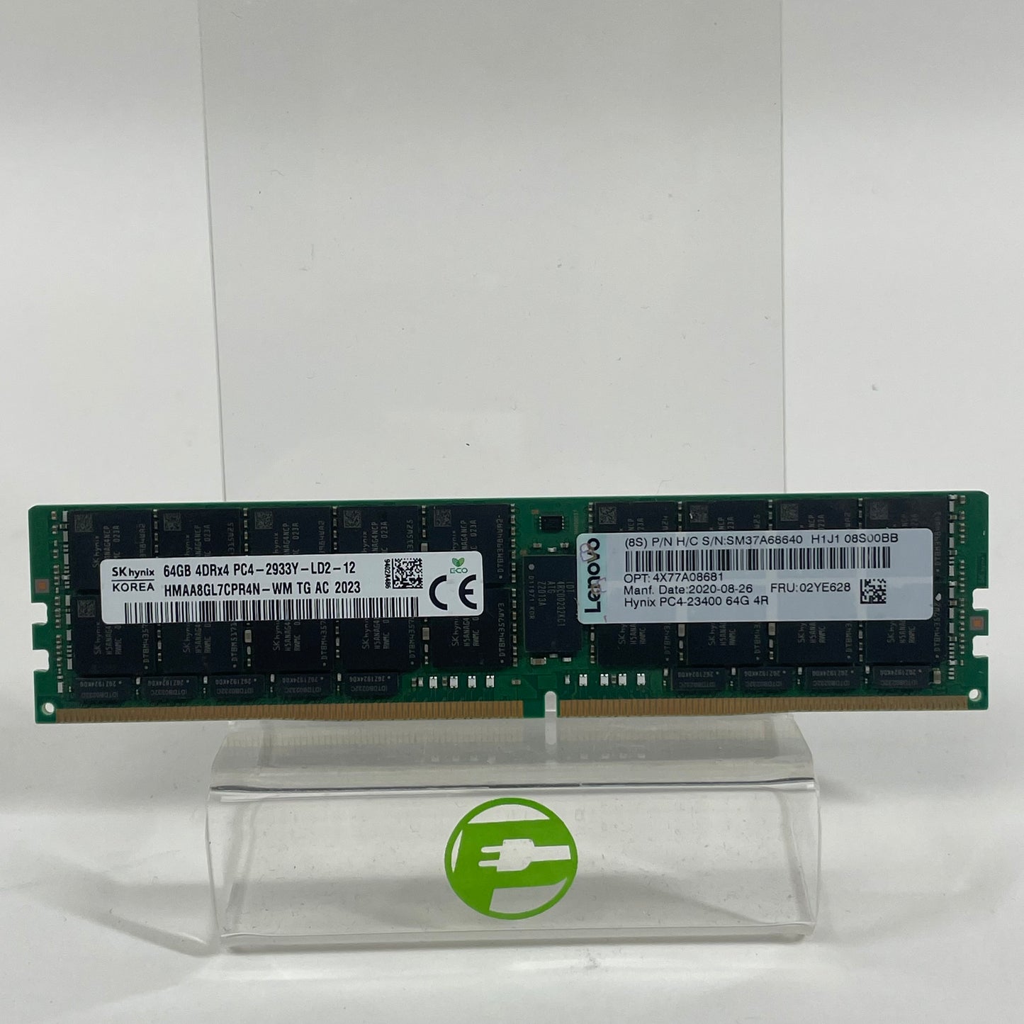 SK Hynix 64GB 4DRx4 (1x64GB) RAM DDR4 2933MHz LD2-12 HMAA8GL7CPR4N