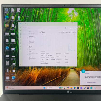 LG Gram 16Z90S 13.3" Core Ultra 7 155H 1.4GHz 16GB RAM 512GB SSD