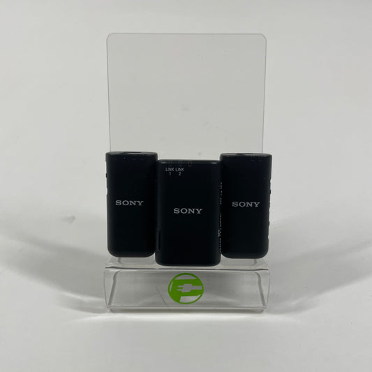 Sony ECM-W3 Compact, Dual-Channel Wireless Microphone System ECM-W3