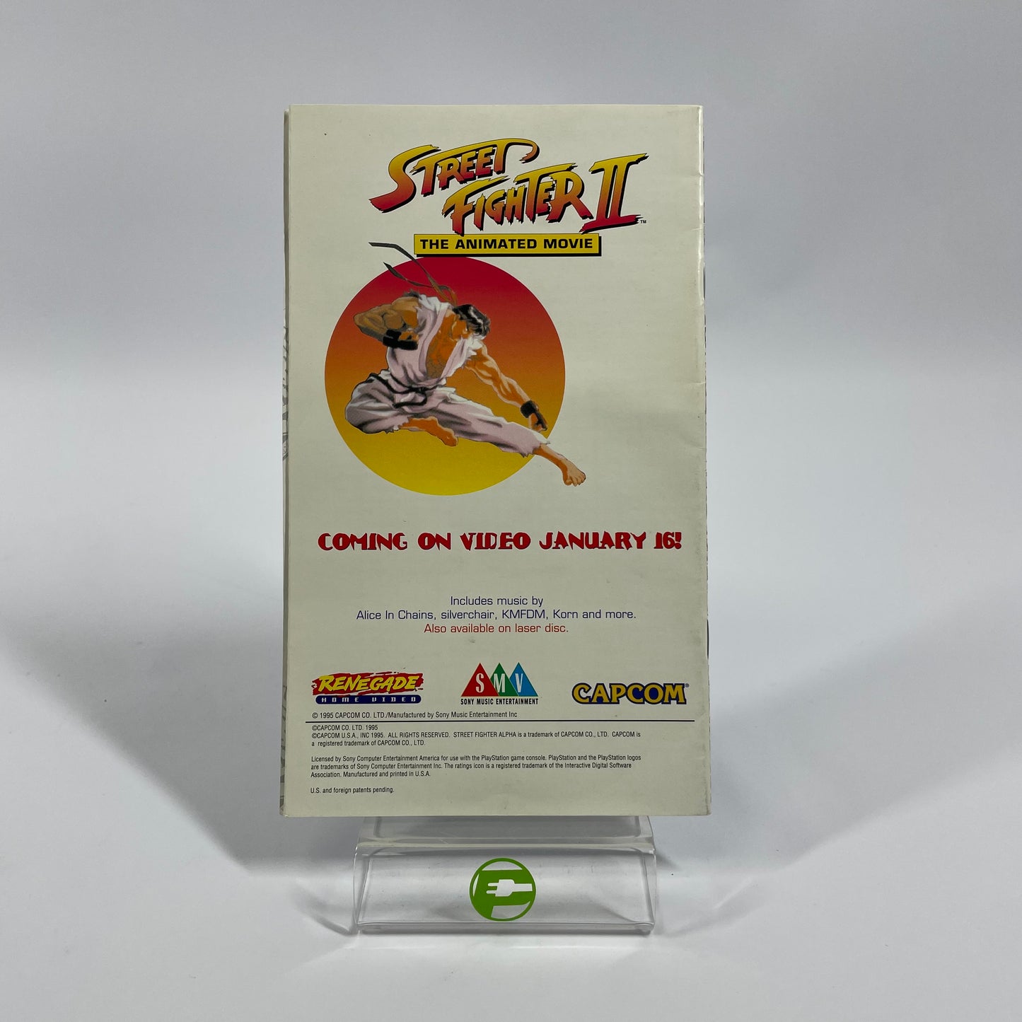 Street Fighter Alpha Warriors' Dreams [Long Box] (Sony PlayStation 1 PS1, 1995)