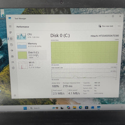 Lenovo T470 T470P 14" i5-6300U 2.4GHz 8GB RAM 500GB SSD