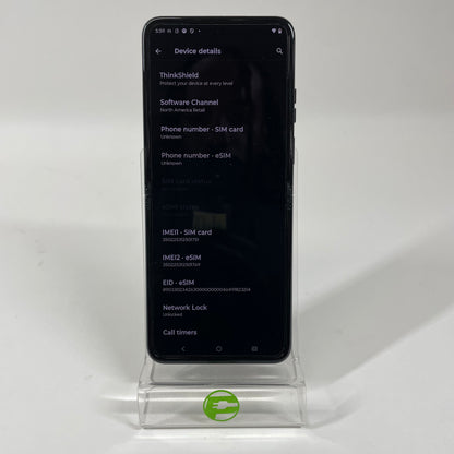 Bad LCD Factory Unlocked Motorola razr+ 256GB 15 Black PAX60000US