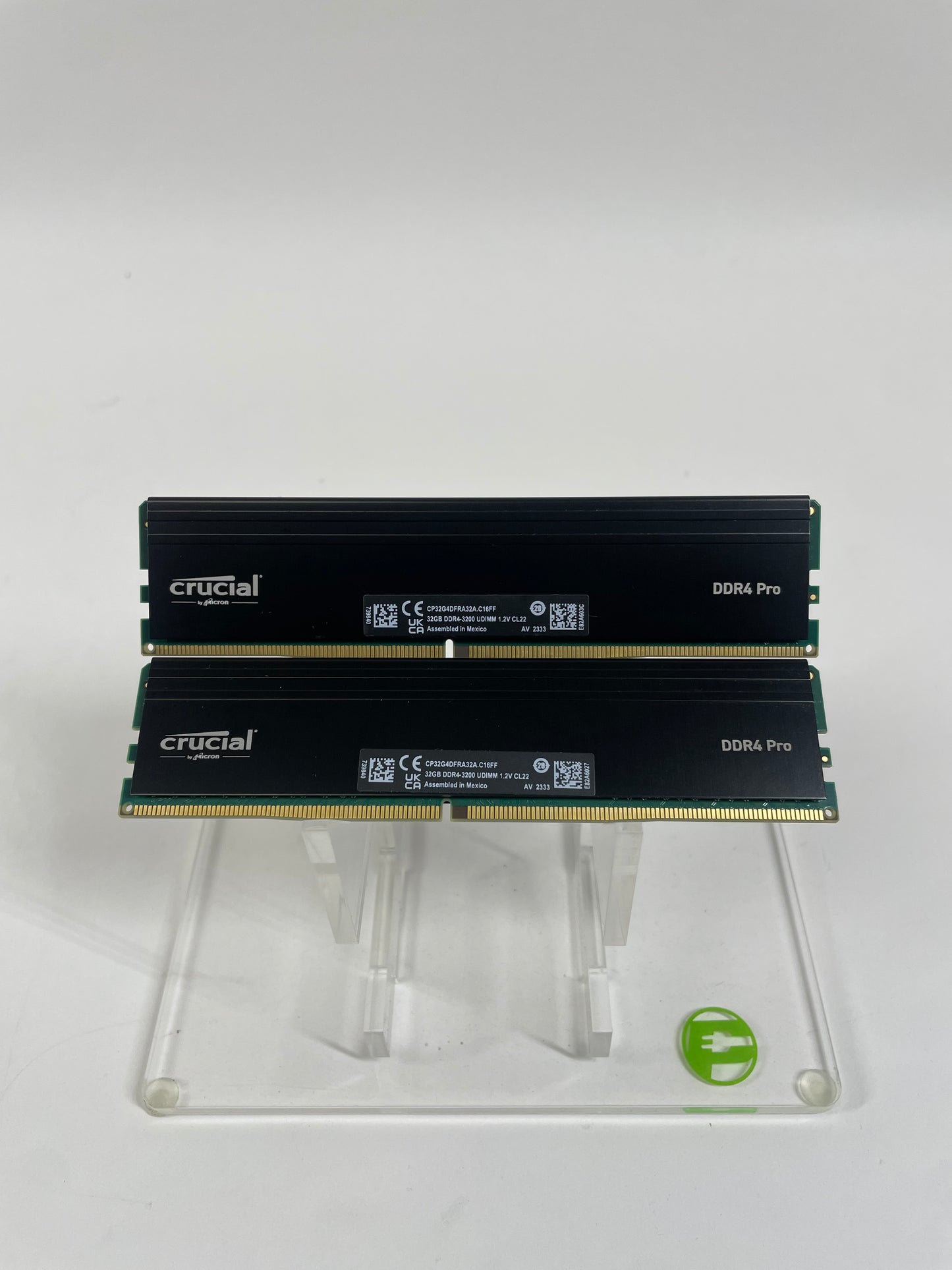 Micron Crucial DDR4 Pro 64GB (2x32GB) RAM DDR4 3200MHz CP32G4DFRA32A.C16FF