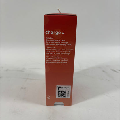 New Fitbit Charge 6 Activity Tracker GA05183-NA