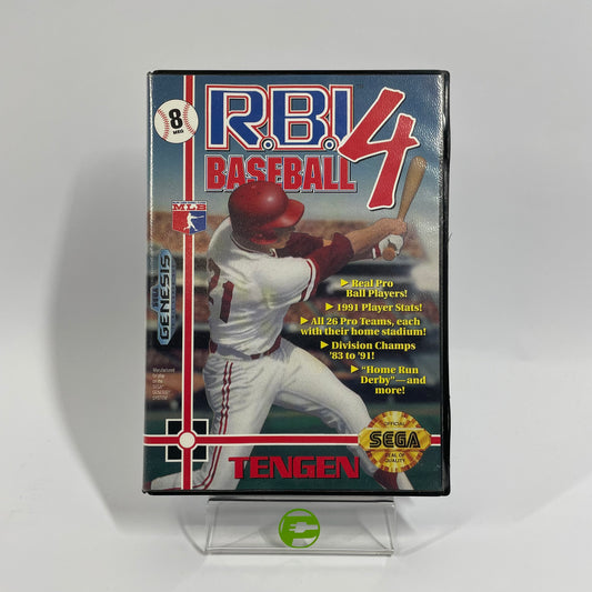 RBI Baseball 4 (Sega Genesis, 1991)