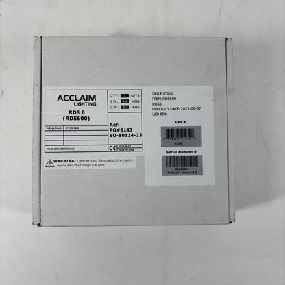 Acclaim Lighting RDS600 RDS 6
