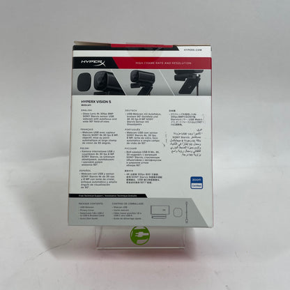 New HyperX Vision S High-Performance 4K Webcam WC0002 (Open Box)