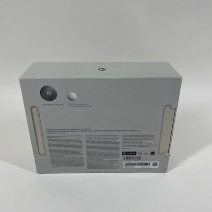 Google Nest Smart Learning Thermostat GA05551-US 4th Generation