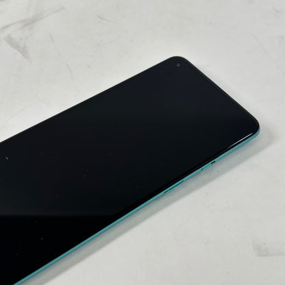 Unlocked OnePlus 8T 256GB Aquamarine Green KB2005 (Back Cracked, Still Works)