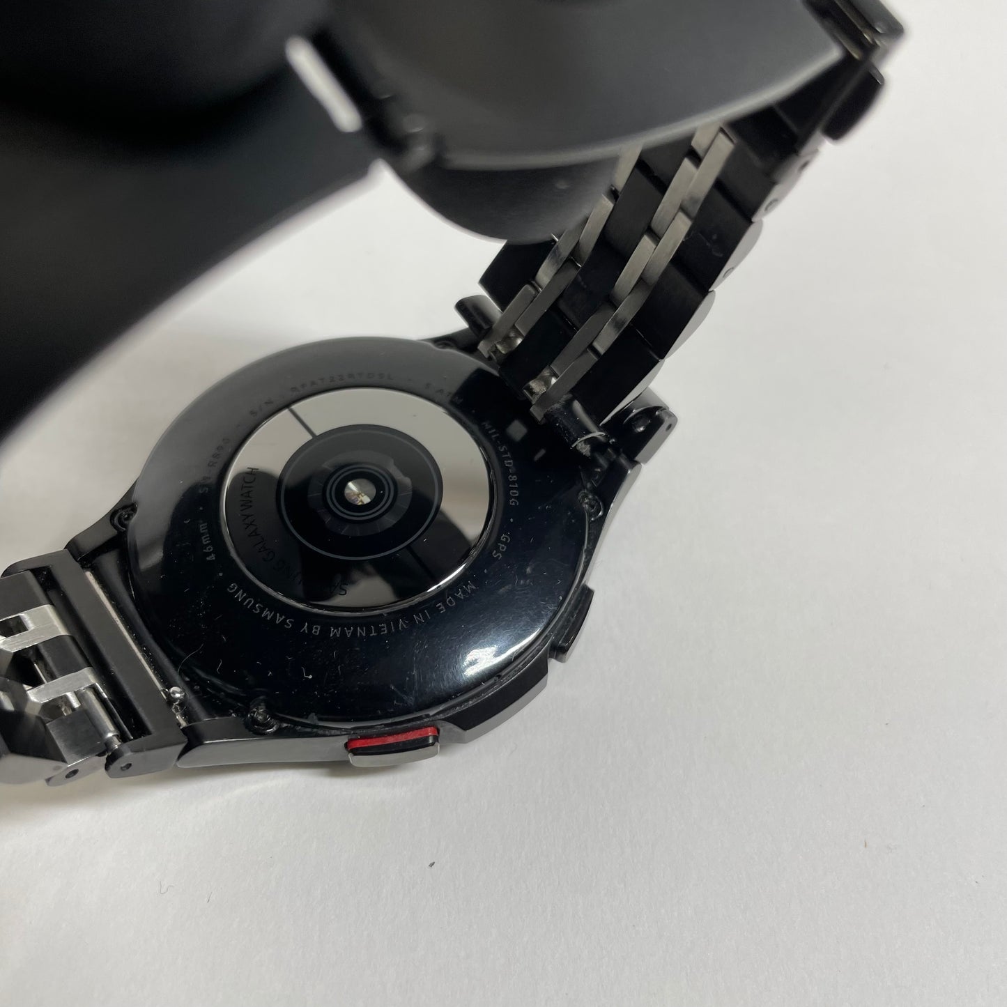 GPS Only Samsung Galaxy Watch4 Stainless Steel Smartwatch SM-R890
