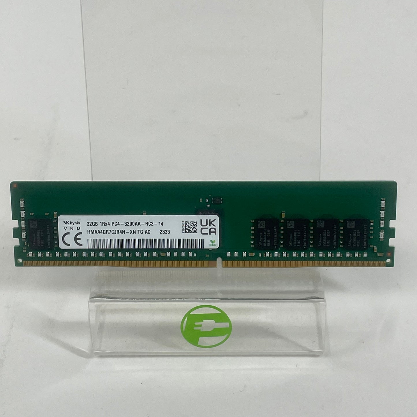 SK Hynix RDIMM Server Memory 1Rx4 32GB (1x32GB) RAM DDR4 3200MHz HMA82GR7DJR8N