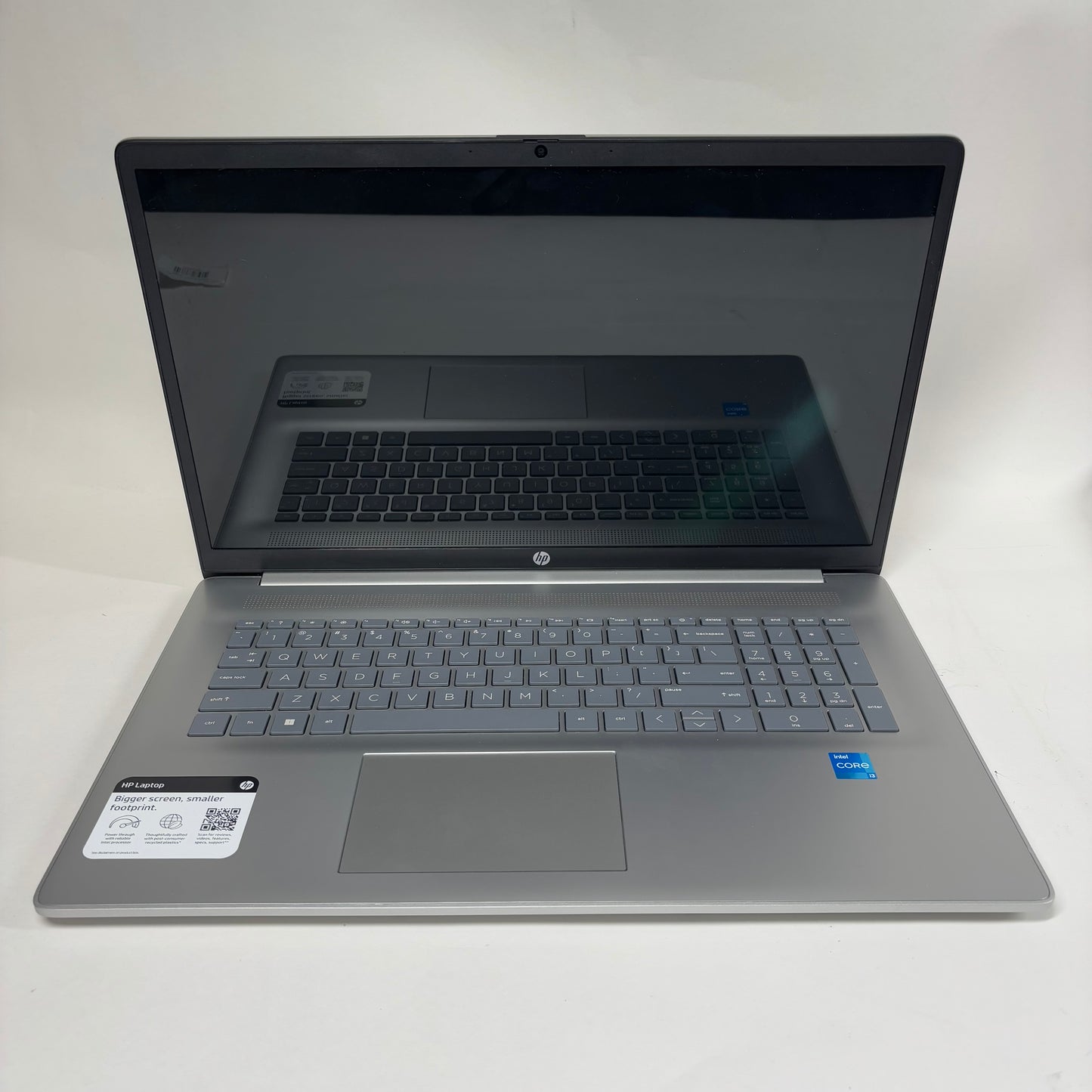 HP Laptop 17-CN0157NR 17.3" i3-1115G4 3.0GHz 12GB RAM 500GB SSD Intel UHD