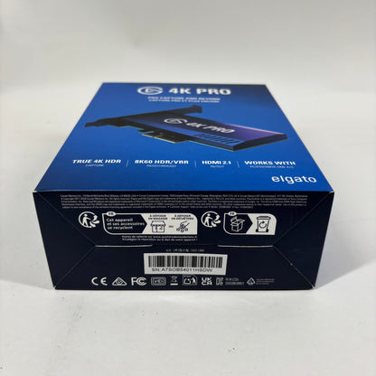 Elgato 4K Pro High-Performance Internal PCIe Capture Card for PC 10GBK9901