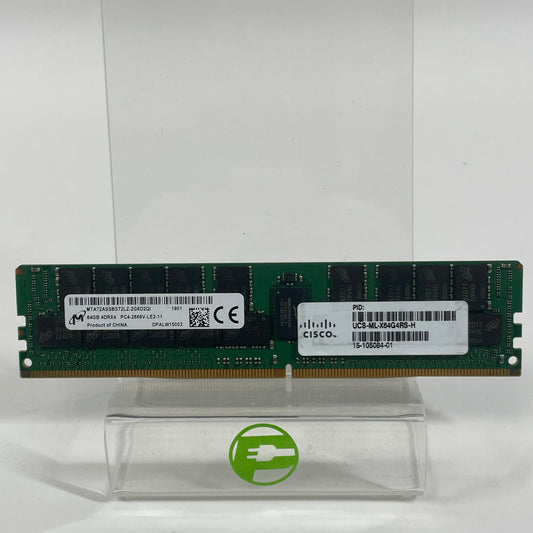 Micron 64GB 4DRx4 (1x64GB) RAM DDR4 2666MHz LE2-11 MTA72ASS8G72LZ