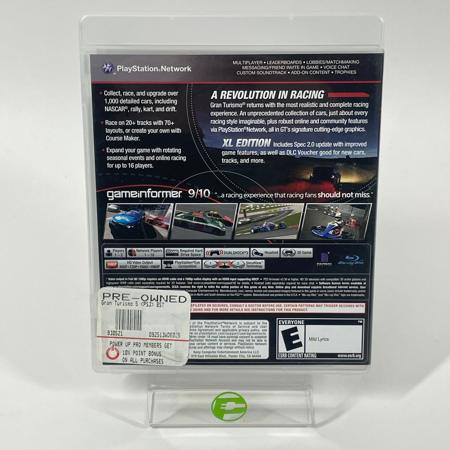 Gran Turismo 5 [XL Edition] (Sony PlayStation 3 PS3, 2012)