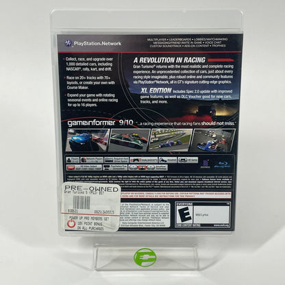 Gran Turismo 5 [XL Edition] (Sony PlayStation 3 PS3, 2012)