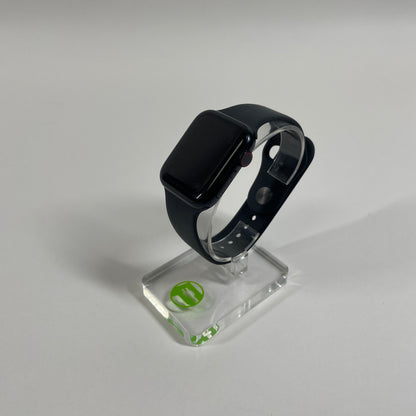 Unlocked Apple Watch SE 2nd Gen 44MM Mid. Aluminum Black Sport Band MNU03LL/A