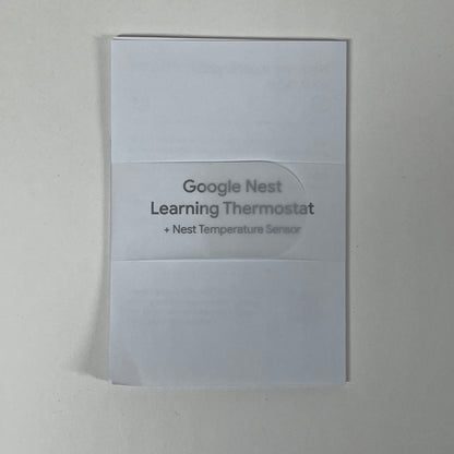 Google Nest Smart Learning Thermostat GA05551-US 4th Generation