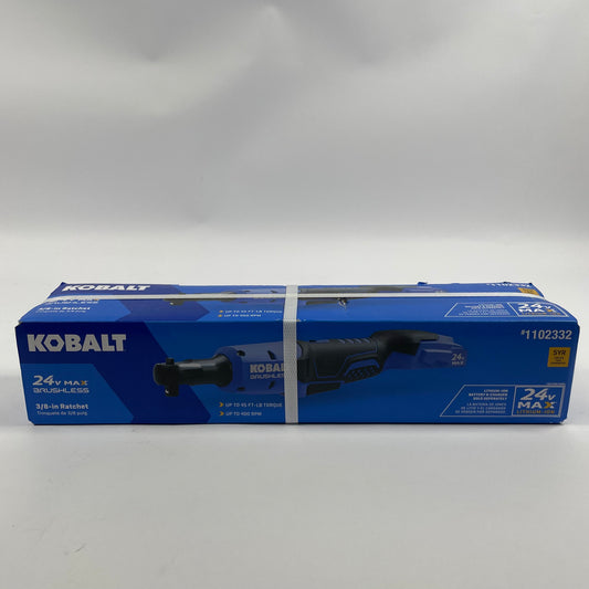 New Kobalt KRW 224B-03 24v MAX Brushless, Cordless, 3-8in Drive Ratchet Wrench