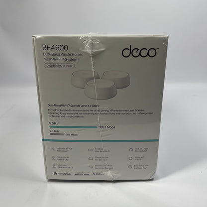 New Deco BE4600 Mesh WiFi 7 System 0100001762