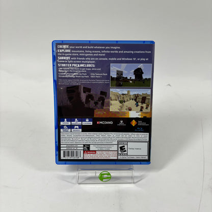 Minecraft Starter Collection (Sony PlayStation 4 PS4, 2019)