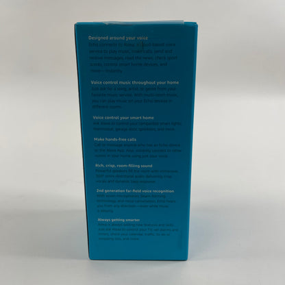 New Amazon Echo 2nd Gen Cylindrical, Smart Speaker Charcoal B06XCM9LJ4