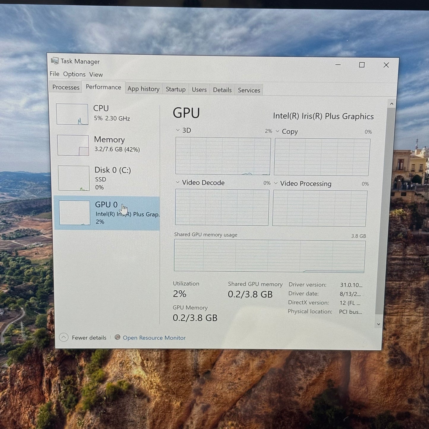 Microsoft Surface Pro 7 12.3" i5-1035G4 2.4GHz 8GB RAM 128GB SSD(With Keyboard)