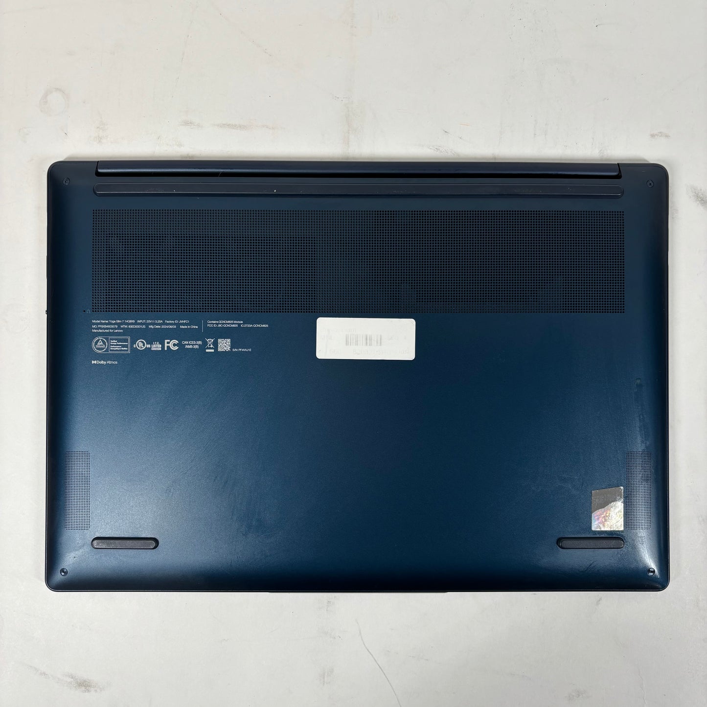 Lenovo Yoga Slim 7 14Q8X9 Snapdragon X Elite 16GB RAM 512GB Qualcomm Adreno