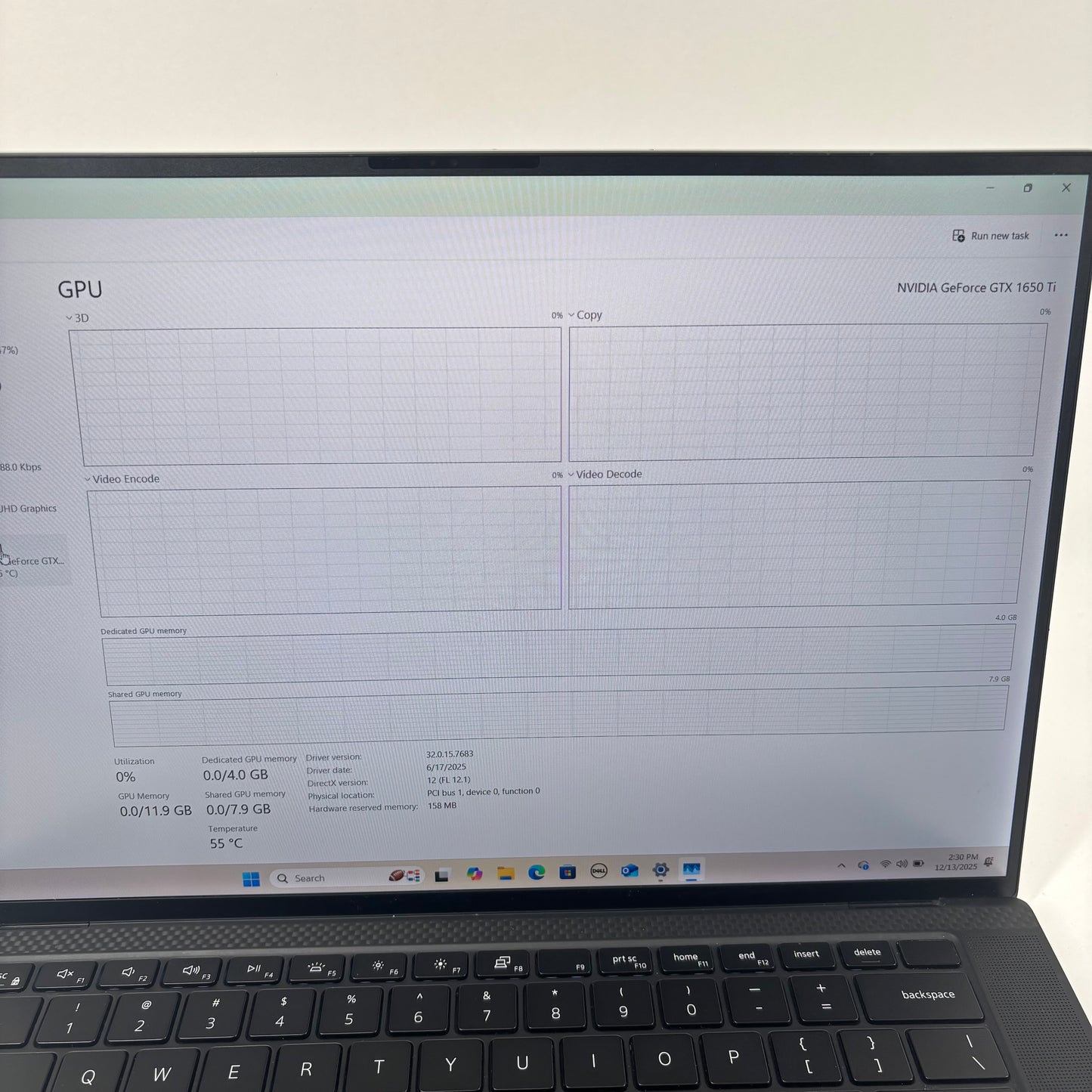 Dell XPS 15 15.6-in i7-10750H 5.0 GHz 16GB RAM 512GB SSD