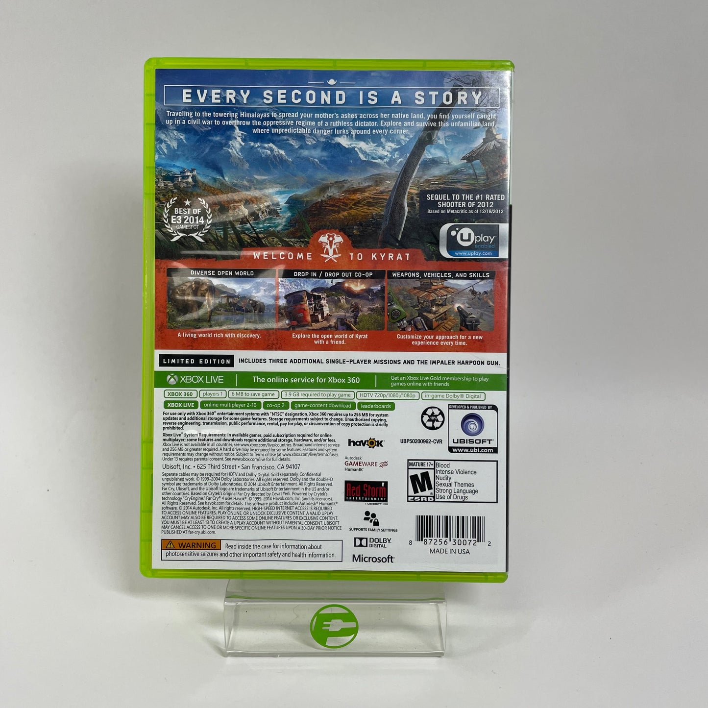 Far Cry 4 [Limited Edition] (Microsoft Xbox 360, 2014)