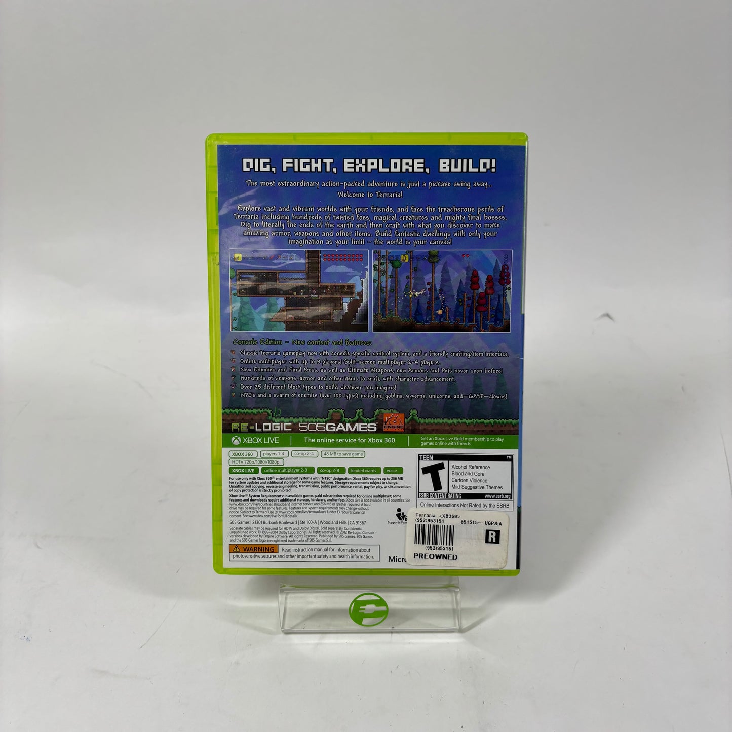 Terraria (Microsoft Xbox 360, 2011)