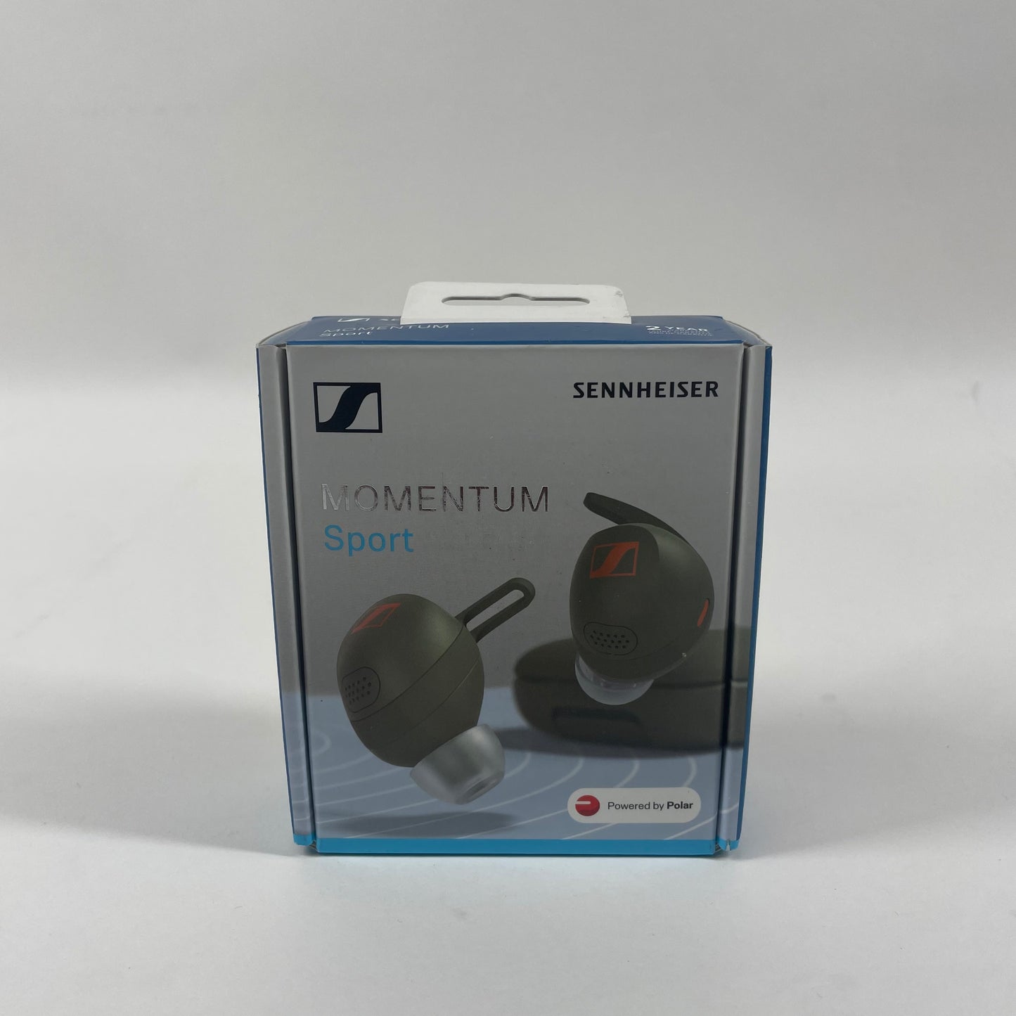 New Sennheiser Momentum Sport 700306 Prem. Truly Wireless Earbuds Olive MSPORT1