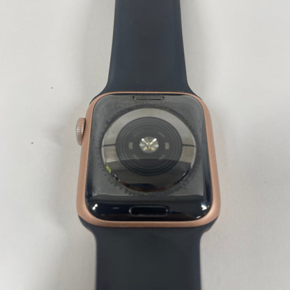 GPS Only Apple Watch Series 5 40MM Gold rose gold Black Sport Band  MWWP2LL/A