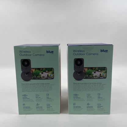 New Blue by ADT Outdoor Weather-Resistant, Wireless Security Camera SCE2R0-29