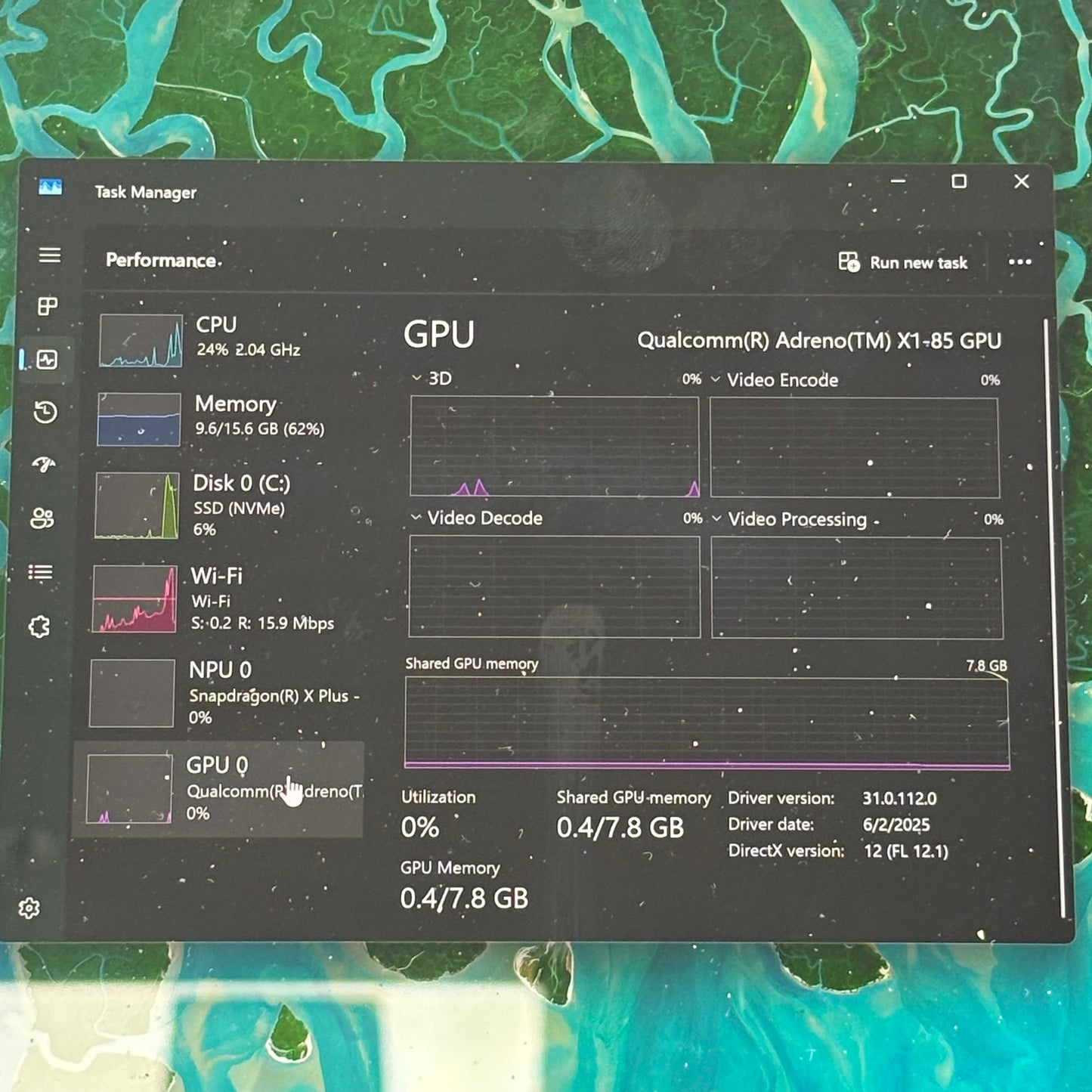 Microsoft Surface Pro- Copilot + PC 2076 13" Snapdragon X Elite 3.42GHz 16GB RAM