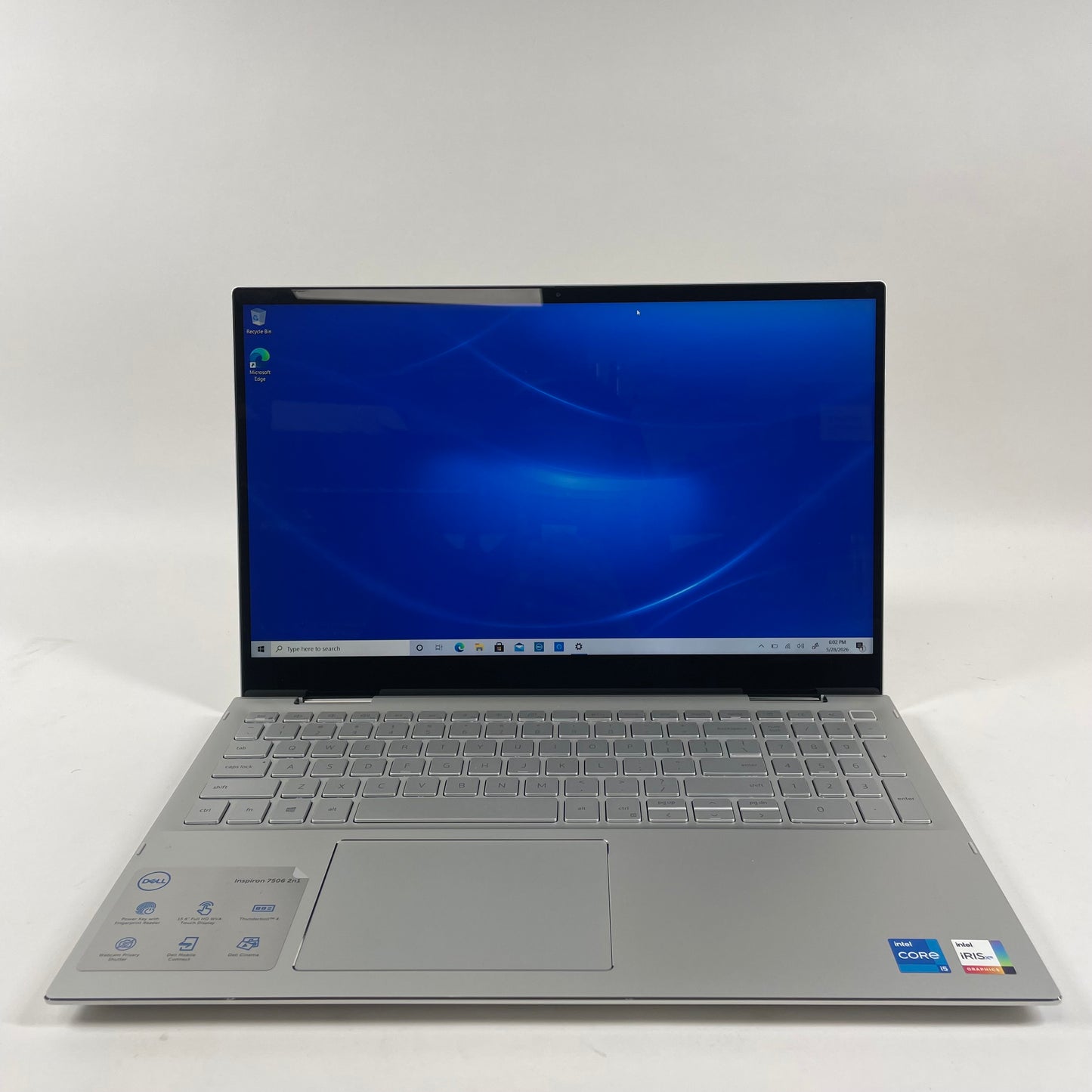 Dell Inspiron 7506 2-IN-1 15.6"  i5-7300HQ 2.4GHz 16GB RAM 256GB SSD
