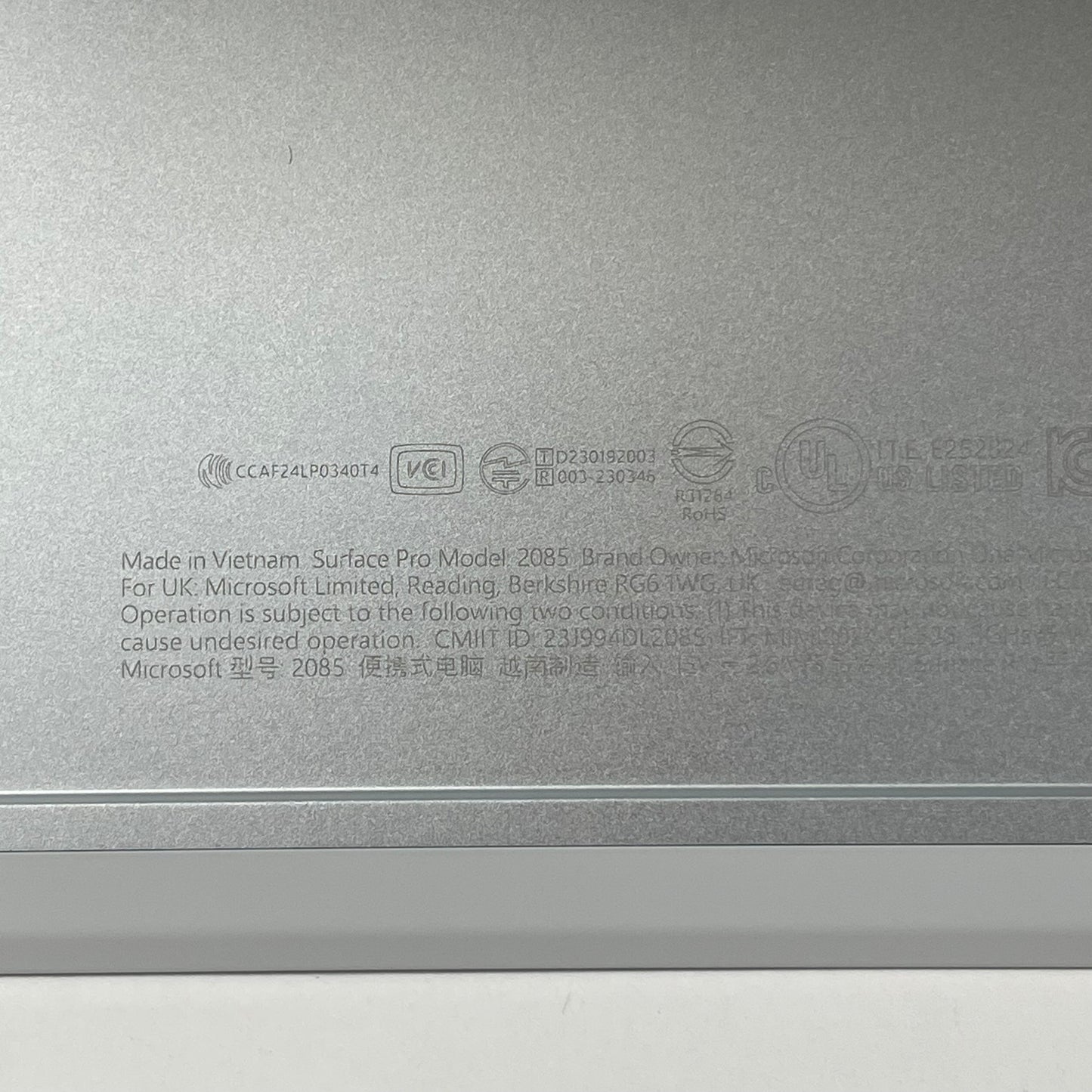 Microsoft Surface Pro 11 Snapdragon X Plus 16GB RAM 256GB SSD without Keyboard
