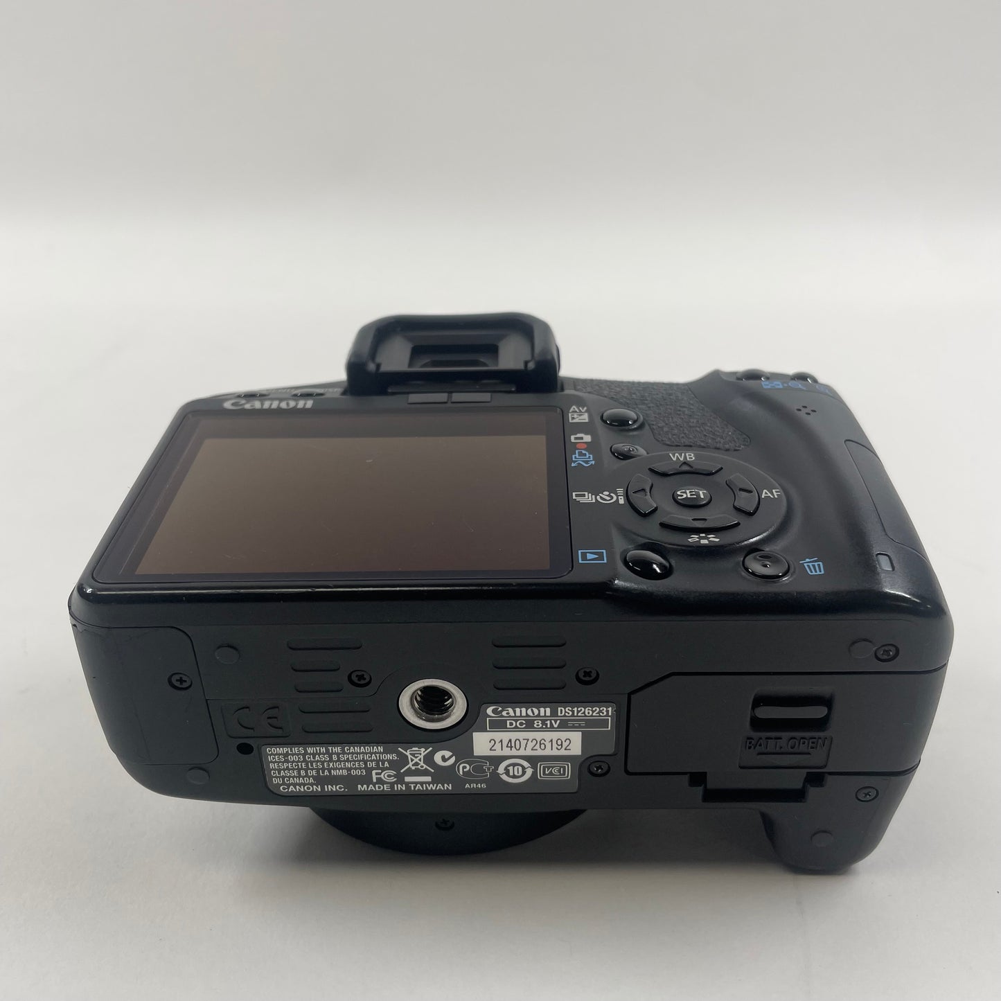 Canon EOS Rebel T1i 15.1MP Interchangeable-Lens DSLR Camera