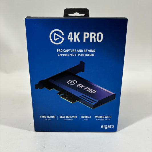 Elgato 4K Pro High-Performance Internal PCIe Capture Card for PC 10GBK9901