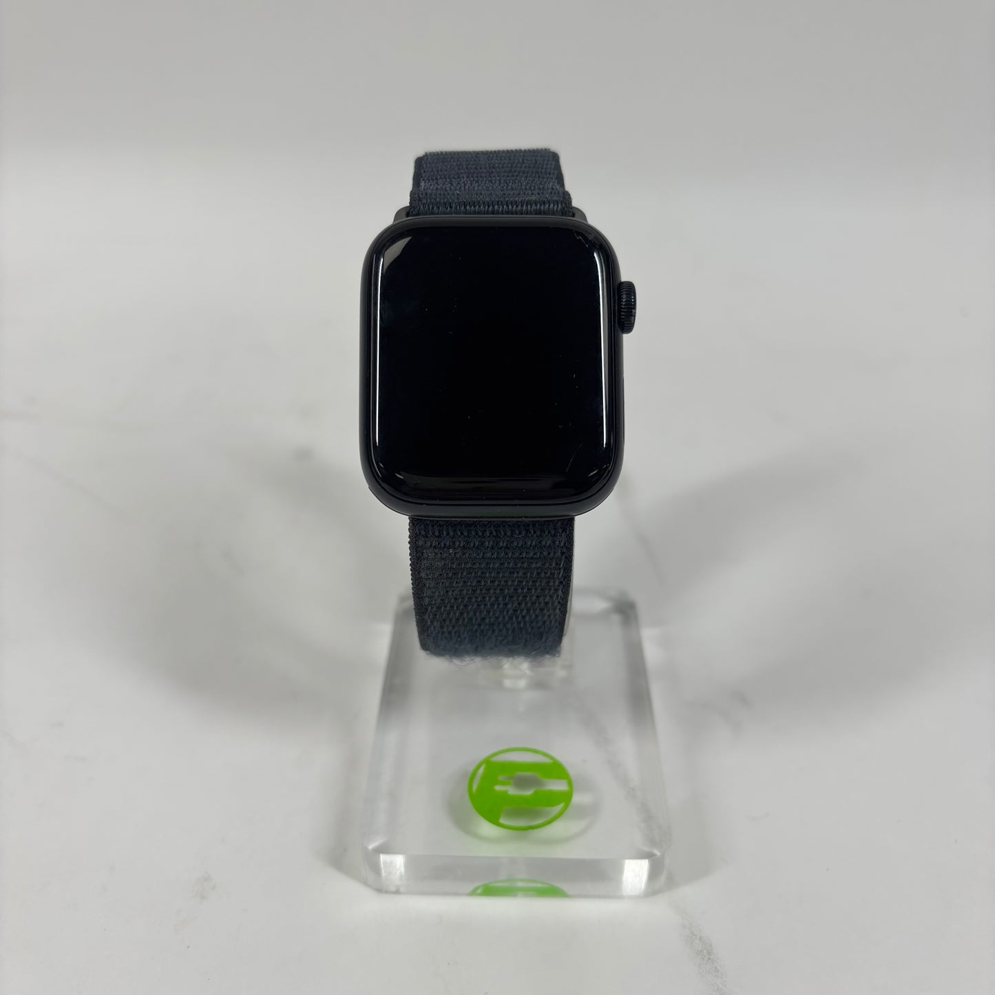 GPS Only Apple Watch SE 2nd Gen 44MM Midnight Aluminum Blue Velcro MNT73LL/A