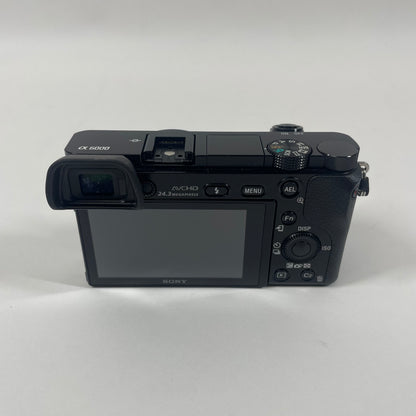 Sony Alpha A6000 24.3MP Compact Mirrorless Digital Camera