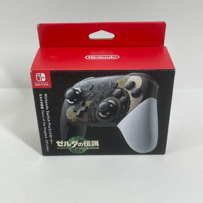 Nintendo Switch Pro Controller Black HAC-002 (JPN) Tears of the Kingdom Edition