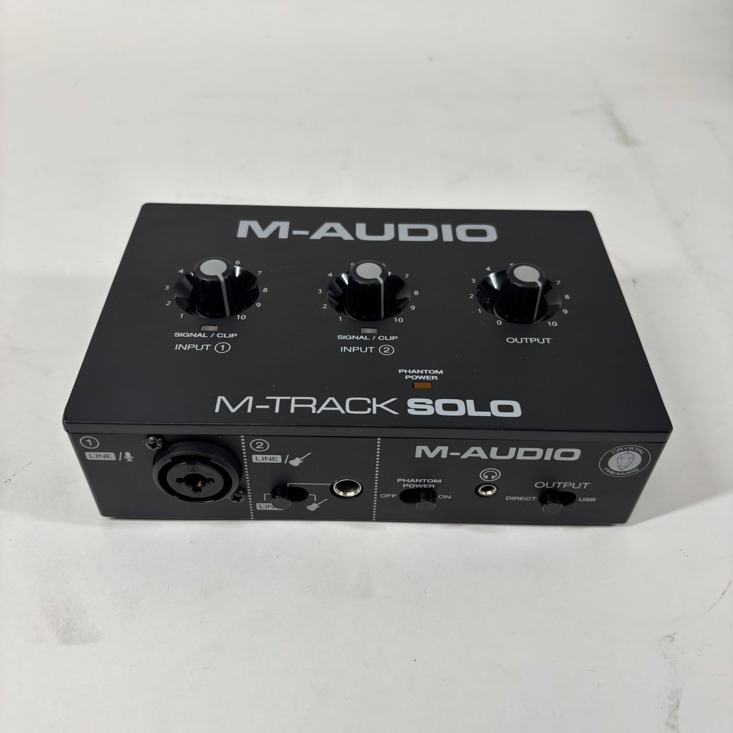 M-AUDIO M-TRACK SOLO, Portable, 2-In/2-Out USB Audio Interface MTRACKSOLO