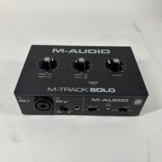 M-AUDIO M-TRACK SOLO, Portable, 2-In/2-Out USB Audio Interface MTRACKSOLO