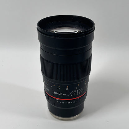 Rokinon Telephoto Lens 135mm f/2.2 ED UMC For Sony E-Mount