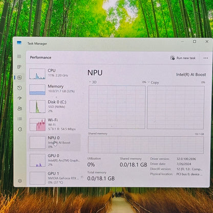 MSI Stealth 16 AI Studio Core Ultra 9 185H 3.8GHz 32GB RAM 1TB GeForce RTX 4070