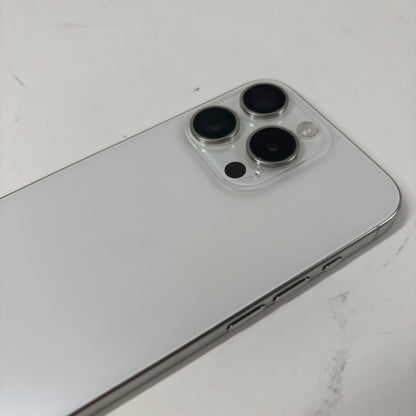 Factory Unlocked Apple iPhone 15 Pro 128GB White Titanium MTQN3LL/A